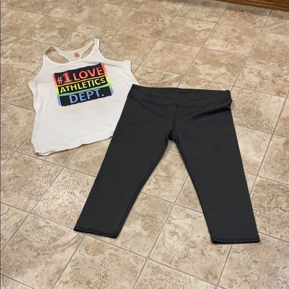 Fabletics leggings and tank